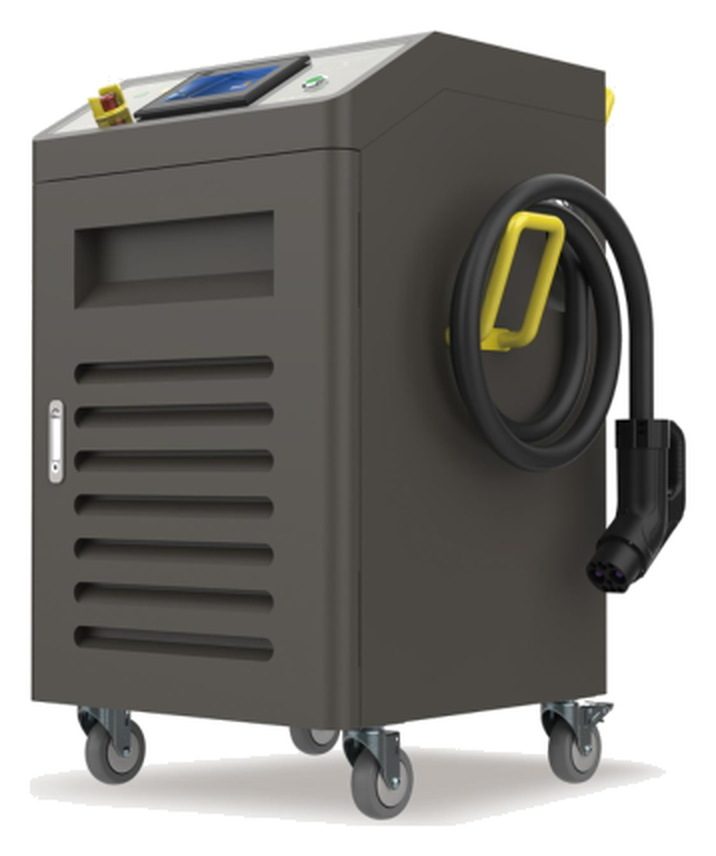 SiRay Portable DC Charging G2V-30160 - 30 / 60 / 90 kW, 120 kg - front view