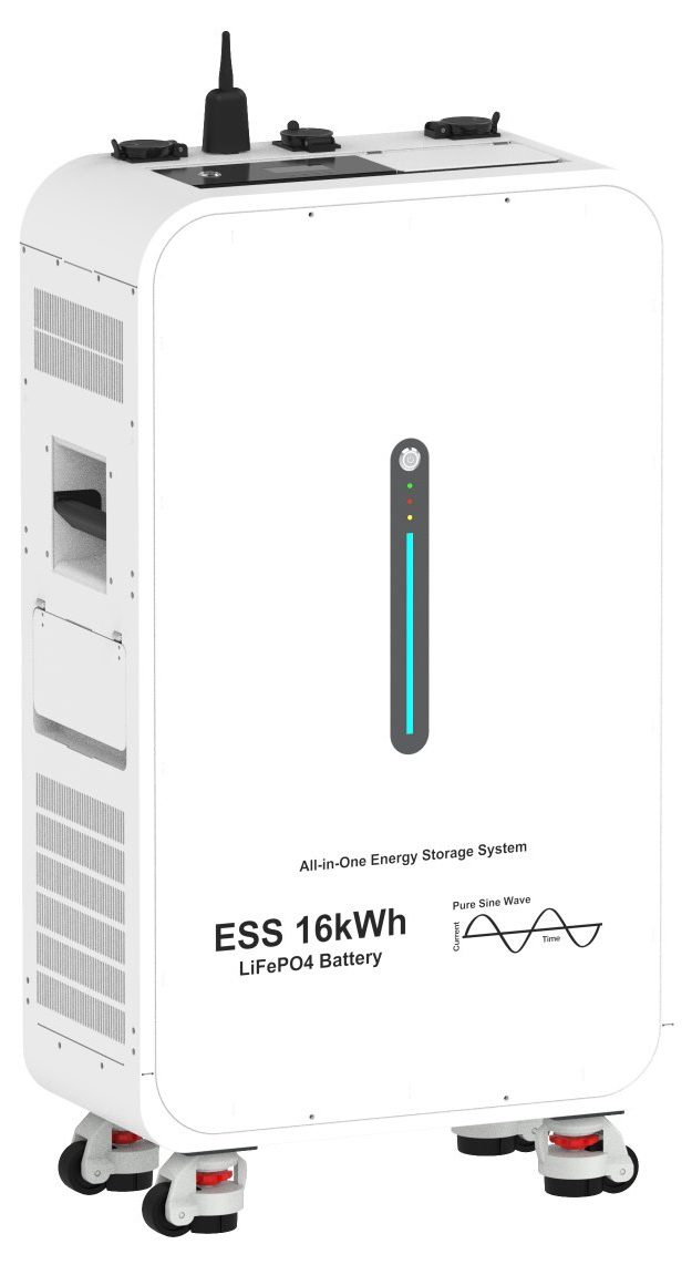 SiRay Home Battery Storage GHA-16000 - 16 kWh, 6200 W Output - front view