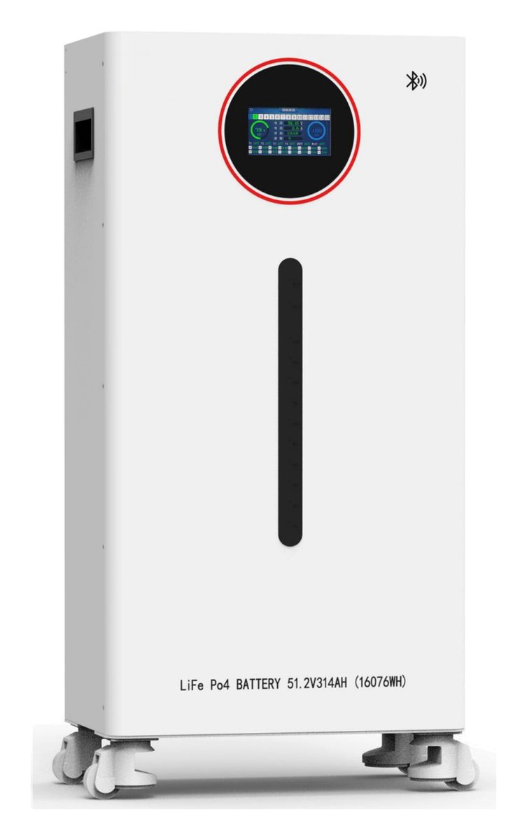 SiRay Low Voltage Batteries GLM-314 - 16.08 kWh, 51.2V 314Ah - front view