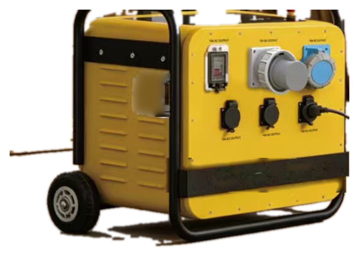 SiRay Mobile ESS GMB-5000 - 5 kWh, 6200 W Output - front view