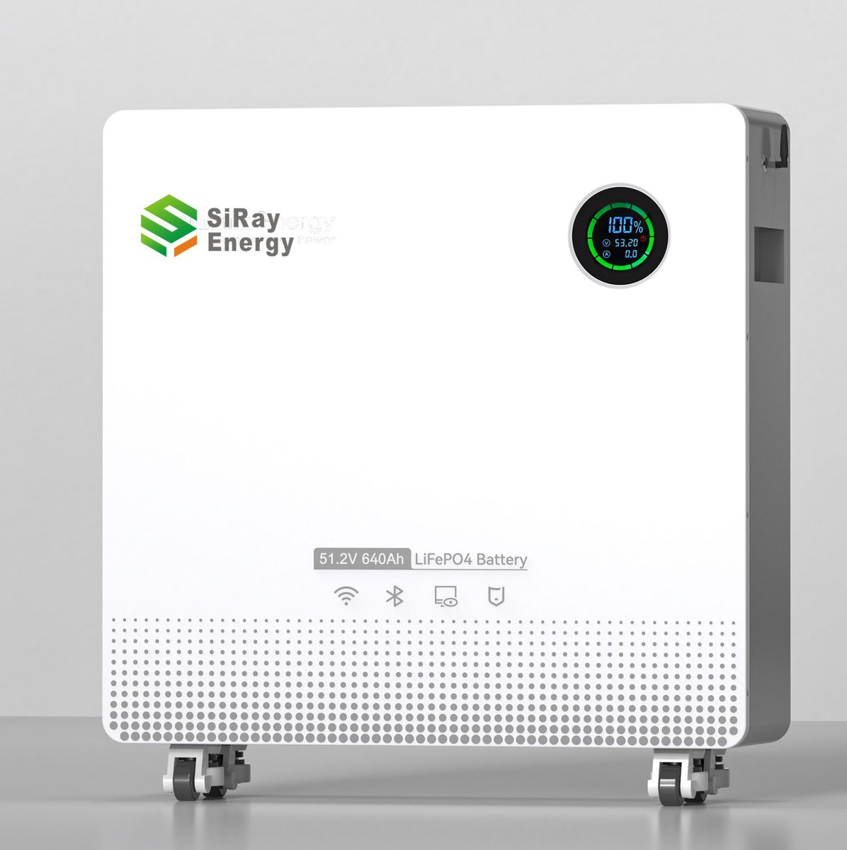 SiRay Home Battery Storage SNE-ES F30 - 30.8 kWh, 51.2 V - front view