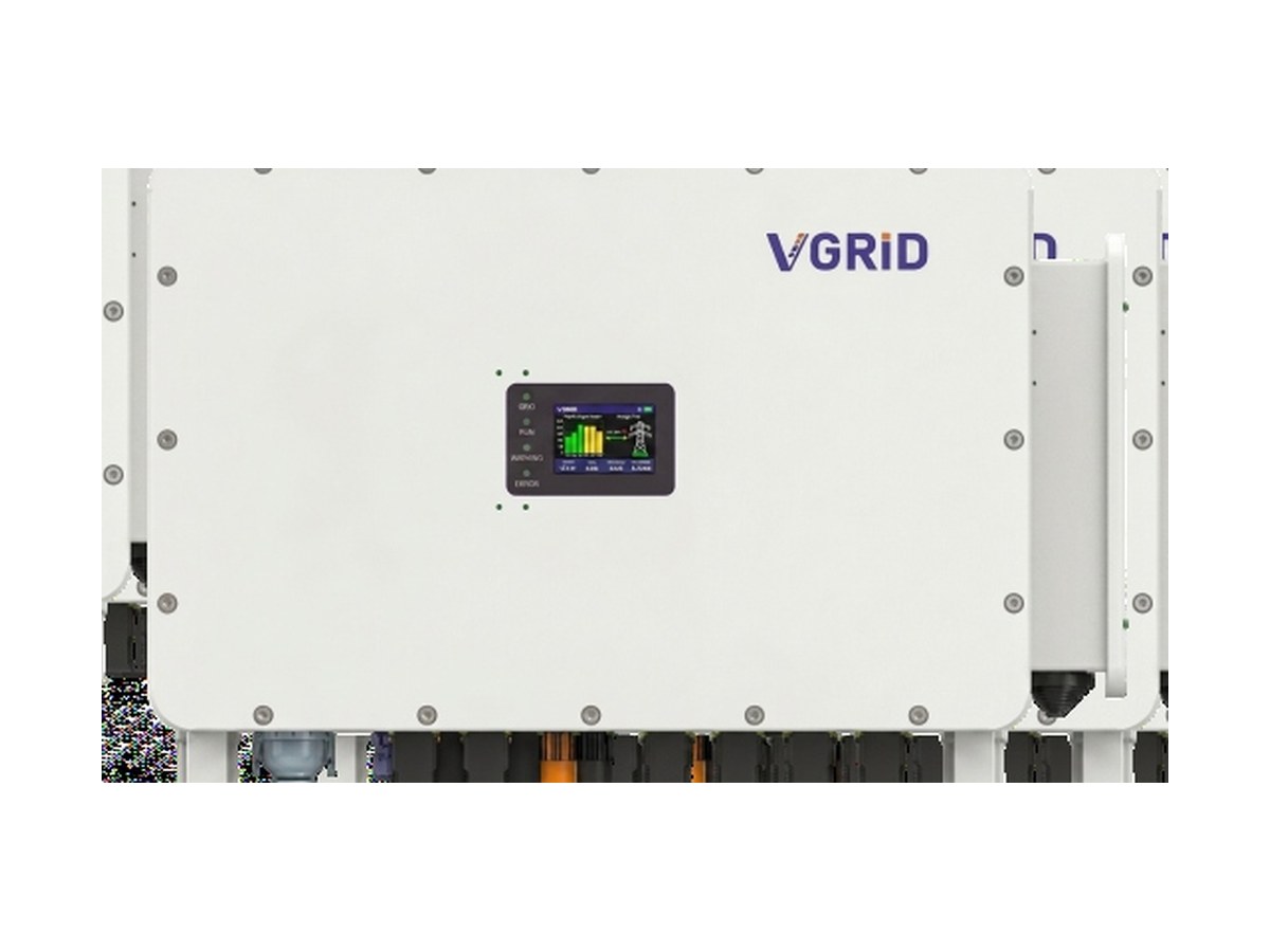 SiRay Solar-Storage Inverters VGRID LEONA-H135K - 135 kW, Split hybrid - front view
