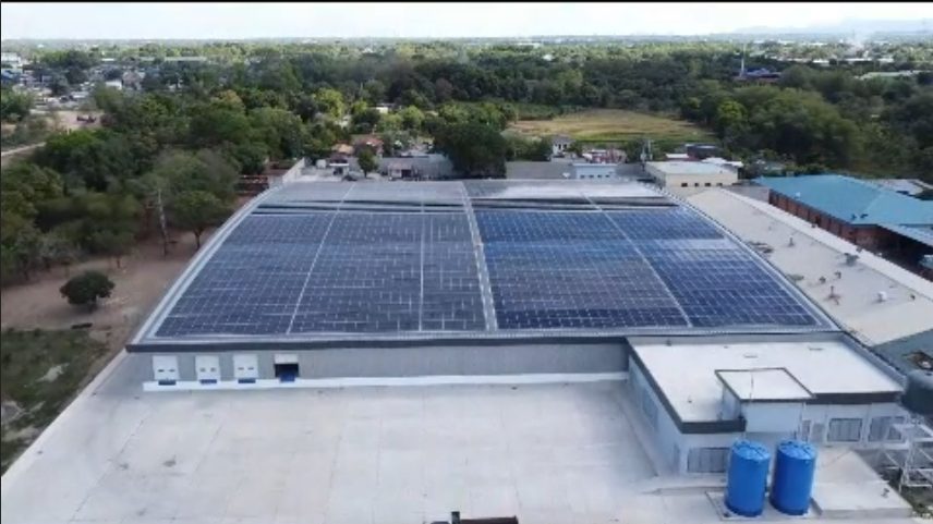 Southeast Asia electronics factory served by the PV + BESS + diesel microgrid